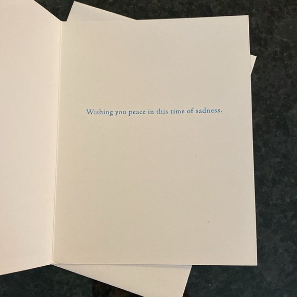 Compendium Positively Green Sympathy Card and Envelope - Picture 3 of 4